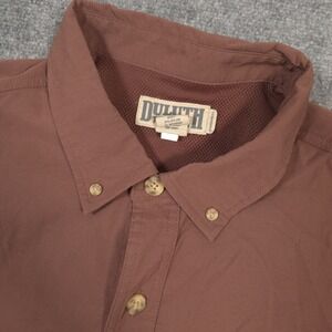 Duluth Dry on the Fly Shirt Mens 2XL Standard Fit Nylon Fishing Hiking Outdoors